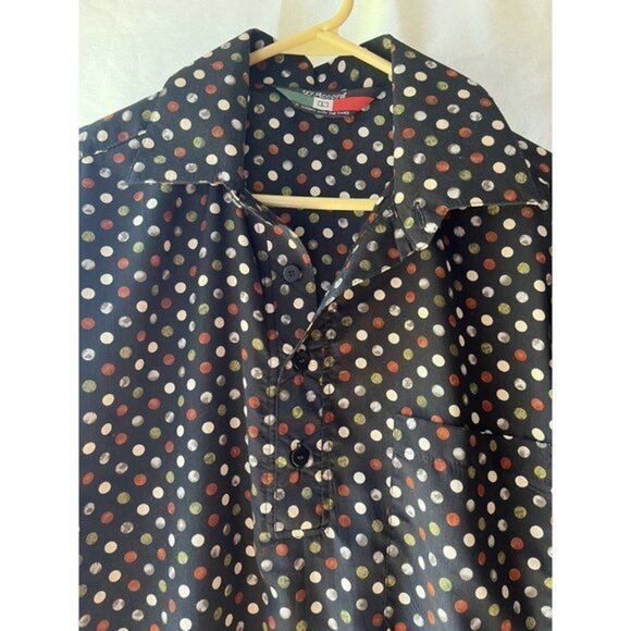 D'Accord Mens Large Banded Bottom Pullover Polo Italian Style Design‎ Multicolor - Picture 3 of 6